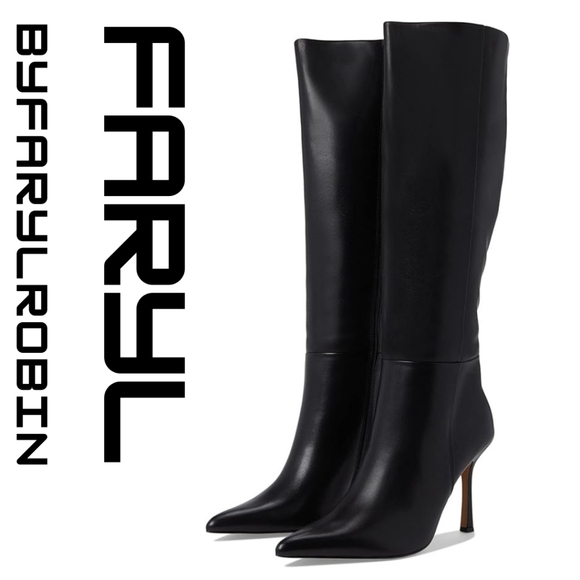 Farylrobin Shoes - FARYL by Farylrobin Gael Black Leather Size 8 M